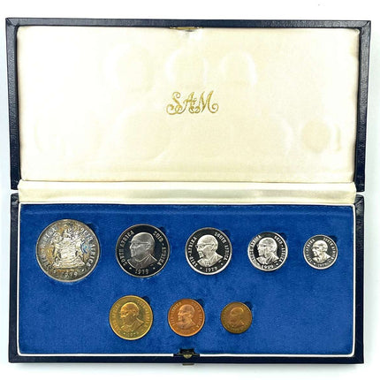 1979 South Africa Proof Coin Set in original mint box **Mintage ONLY 5000**