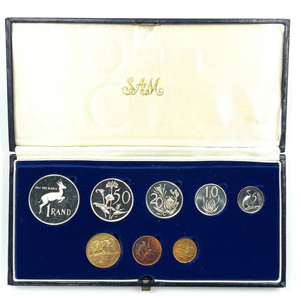 1981 South Africa Proof Coin Set in original mint box **Mintage ONLY 4000**