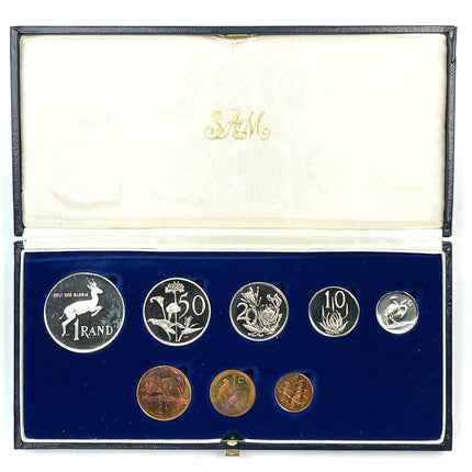 1983 South Africa Proof Coin Set in original mint box **Mintage ONLY 6835**