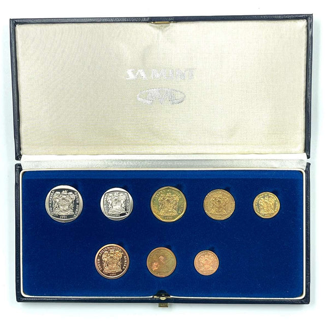 1991 South Africa Proof Coin Set in original mint box **Mintage ONLY 11800**