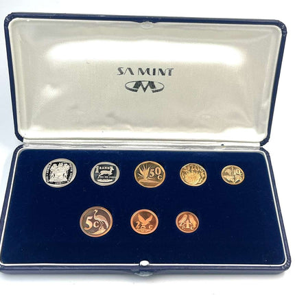 1993 South Africa Proof Coin Set in original mint box **Mintage ONLY 7790**