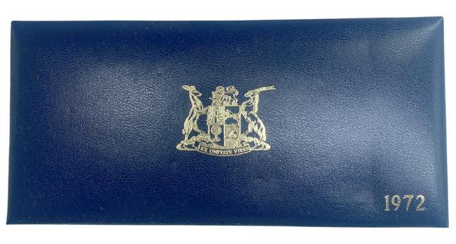 1972 South Africa Proof Coin Set in original mint box **Mintage ONLY 4000**