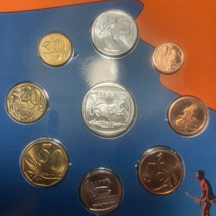 2002 South Africa (UNC) Uncirculated Mint Set * **Mintage ONLY 3,886**