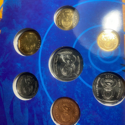 2003 South Africa (UNC) Uncirculated Mint Set * **Mintage ONLY 2,602**