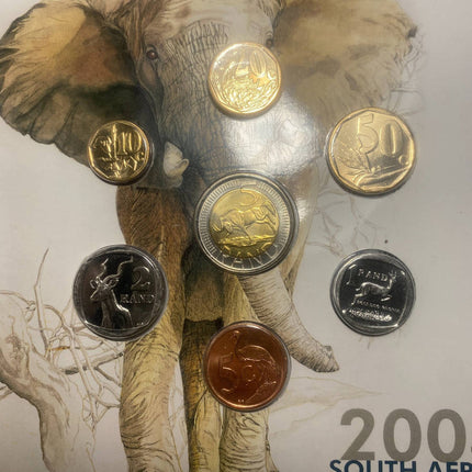 2004 South Africa UNC) Uncirculated Mint Set * **Mintage ONLY 1,948**