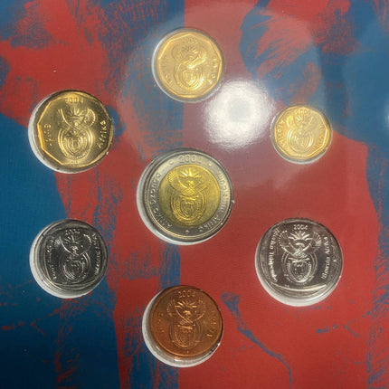 2004 South Africa UNC) Uncirculated Mint Set * **Mintage ONLY 1,948**