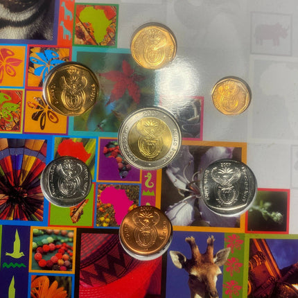 2007 South Africa South Africa (UNC) Uncirculated Mint Set * **Mintage ONLY 1,461**
