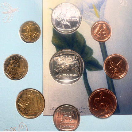 1997 South Africa (B-UNC) uncirculated Mint set *Mintage only 4,236*