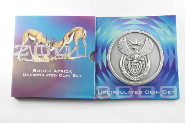 2000 South Africa (UNC) Uncirculated Mint Pack Set - New Coat of Arms