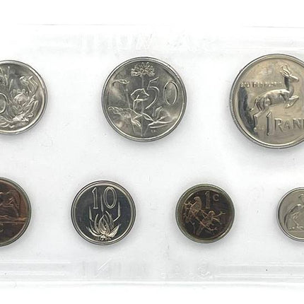 1987 South Africa (UNC) Uncirculated Mint Pack Set * **Mintage ONLY 7,642**