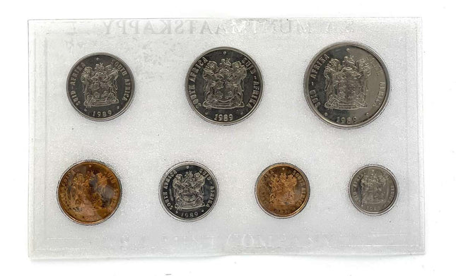 1989 South Africa (UNC) Uncirculated Mint Pack Set * **Mintage ONLY 13,150**