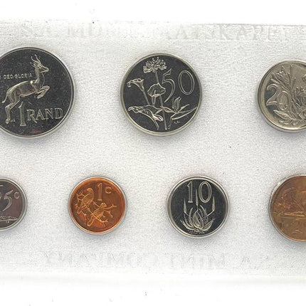 1989 South Africa (UNC) Uncirculated Mint Pack Set * **Mintage ONLY 13,150**