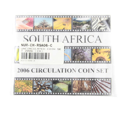 2006 South Africa Mint pack Circulation coin set (Mintage ONLY 715) ***STILL SEALED***