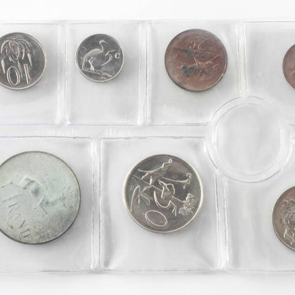 1968 Afrikaans Suid Africa (UNC) Uncirculated Mint Pack Set (Silver R1) * **Mintage ONLY 20,100**
