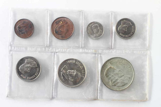 1968 English South Africa (UNC) Uncirculated Mint Pack Set (Silver R1)* **Mintage ONLY 20,000**