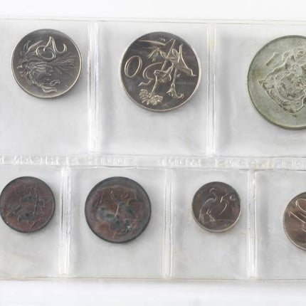 1969 Afrikaans Suid Africa (UNC) Uncirculated Mint Pack Set (Silver R1)* **Mintage ONLY 7,500**