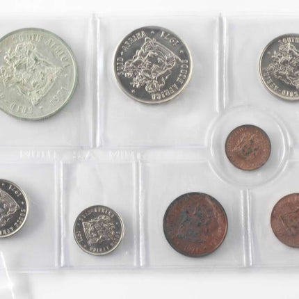 1971 South Africa Uncirculated Mint Pack Set (Silver R1)- Limited mintage 20,000