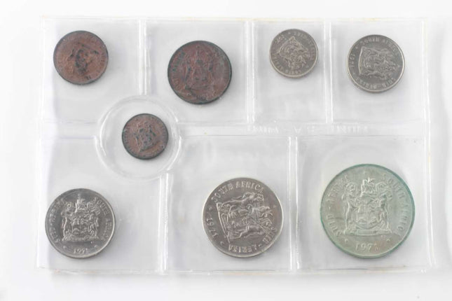 1971 South Africa Uncirculated Mint Pack Set (Silver R1)- Limited mintage 20,000
