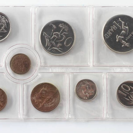1977 South Africa (UNC) Uncirculated Mint Pack Set * **Mintage ONLY 20,000**