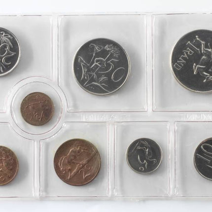 1977 South Africa (UNC) Uncirculated Mint Pack Set  * **Mintage ONLY 20,000**