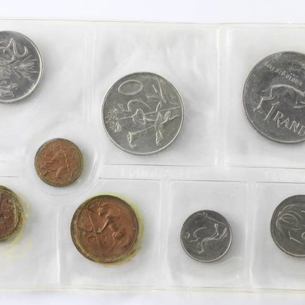 1978 South Africa (UNC) Uncirculated Mint Pack Set  * **Mintage ONLY 20,000**