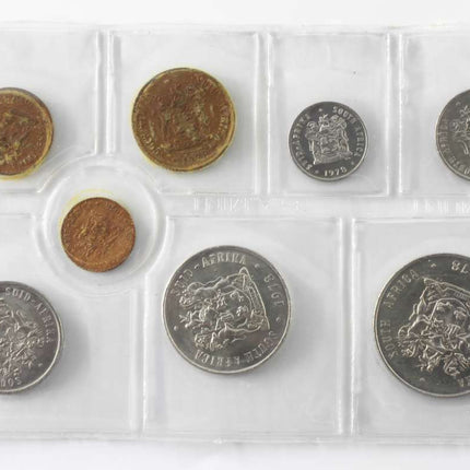 1978 South Africa (UNC) Uncirculated Mint Pack Set  * **Mintage ONLY 20,000**
