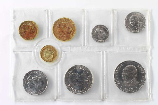 1979 South Africa South Africa (UNC) Uncirculated Mint Pack Set * **Mintage ONLY 20,000**