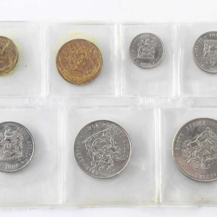 1981 South Africa (UNC) Uncirculated Mint Pack Set  * **Mintage ONLY 10,000**