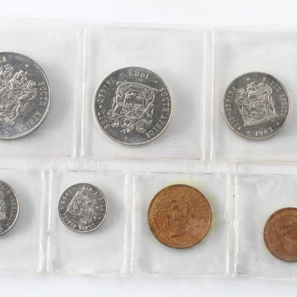 1983 South Africa (UNC) Uncirculated Mint Pack Set * **Mintage ONLY 13,000**