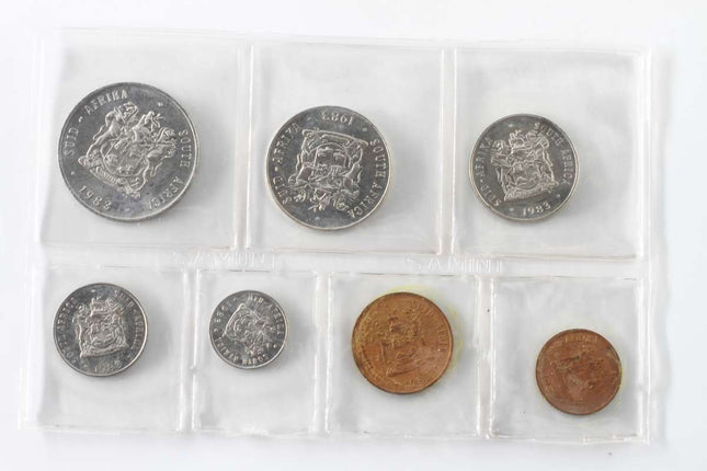 1983 South Africa (UNC) Uncirculated Mint Pack Set * **Mintage ONLY 13,000**