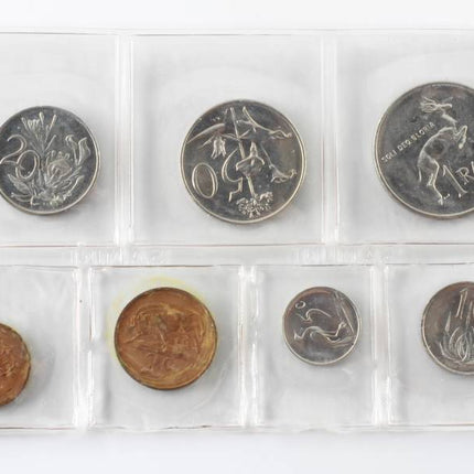 1983 South Africa (UNC) Uncirculated Mint Pack Set * **Mintage ONLY 13,000**