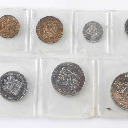 1983 South Africa (UNC) Uncirculated Mint Pack Set  * **Mintage ONLY 13,000**