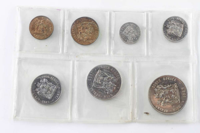 1983 South Africa (UNC) Uncirculated Mint Pack Set  * **Mintage ONLY 13,000**