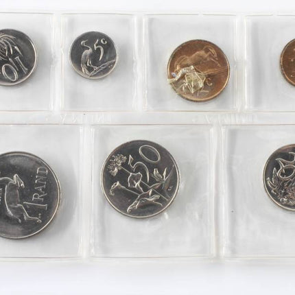 1984 South Africa UNC) Uncirculated Mint Pack Set  * **Mintage ONLY 13,875**