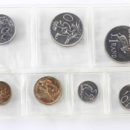 1985 South Africa (UNC) Uncirculated Mint Pack Set * **Mintage ONLY 10,200**