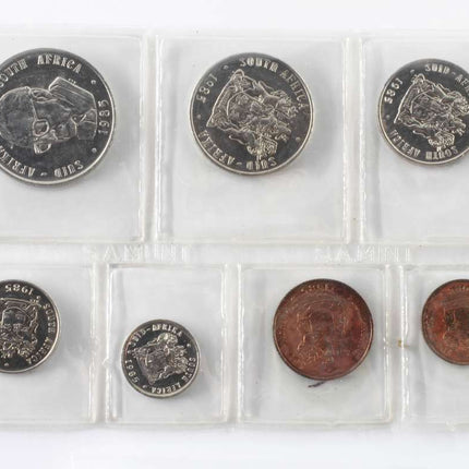 1985 South Africa (UNC) Uncirculated Mint Pack Set  * **Mintage ONLY 10,200**