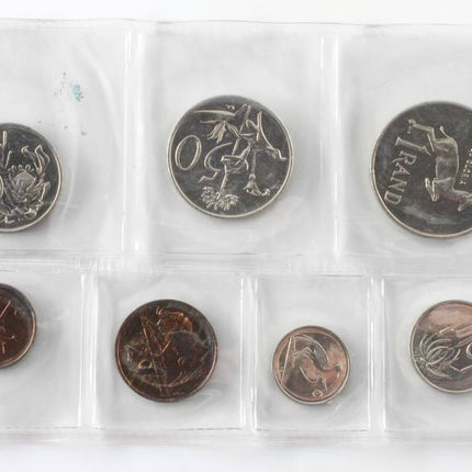 1986 South Africa (UNC) Uncirculated Mint Pack Set * **Mintage ONLY 9,100**