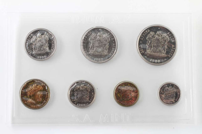 1988 South Africa (UNC) Uncirculated Mint Pack Set * **Mintage ONLY 6,250**