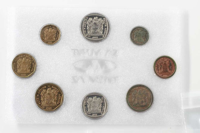 1993 South Africa (UNC) Uncirculated Mint Pack Set * **Mintage ONLY 10,902**