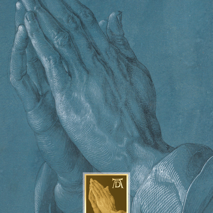Albrecht Dürer Artwork Praying Hands (Betende Hände) Gold Coincard